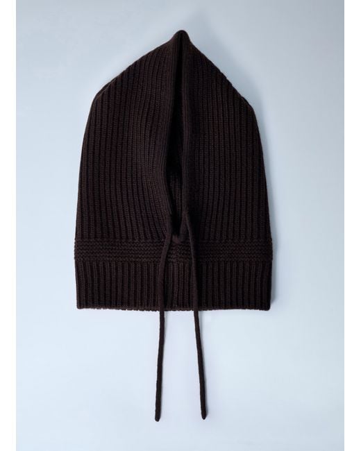 Miu Miu Logo Motif Beanie Hat in Black | Lyst display picture 3
