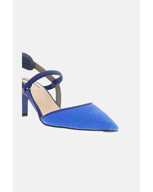 Fendi Blue Mini Slingback Colibr㬠Lite