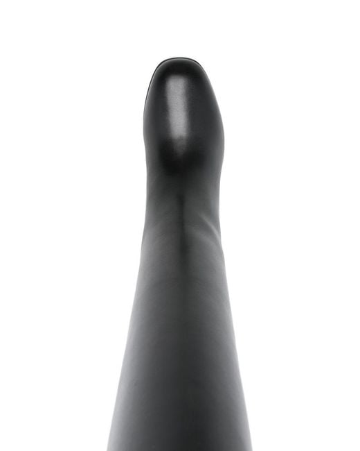 Céline Black Iconic Leather Boots