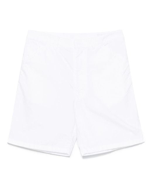 Prada White Cotton Bermudas for men