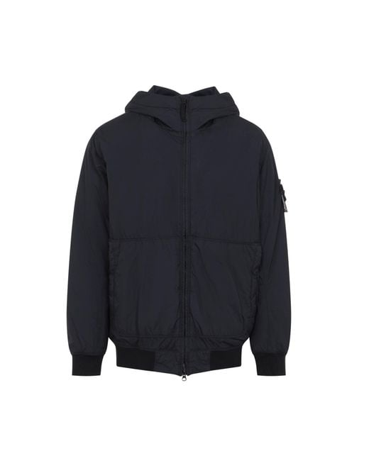 Stone Island Blue Bomber Jacket