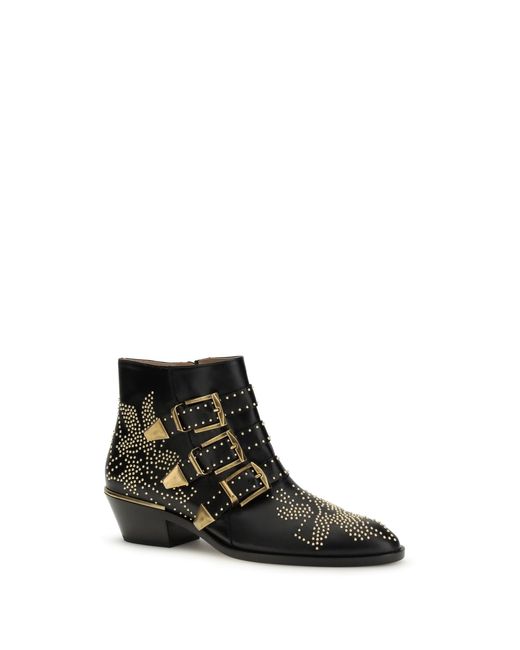 Chloé White Boots