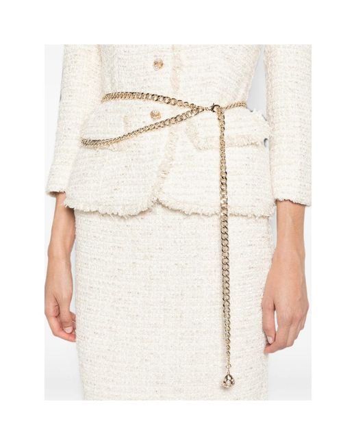 Self-Portrait White Neutrals Dresses