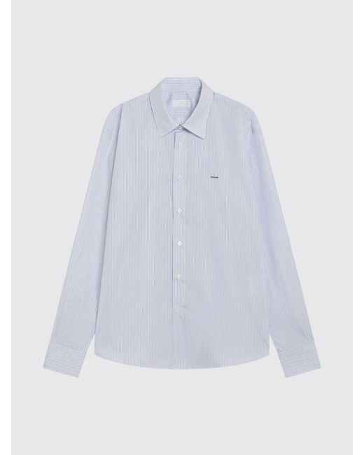 Prada White T-Shirt Gnawed for men