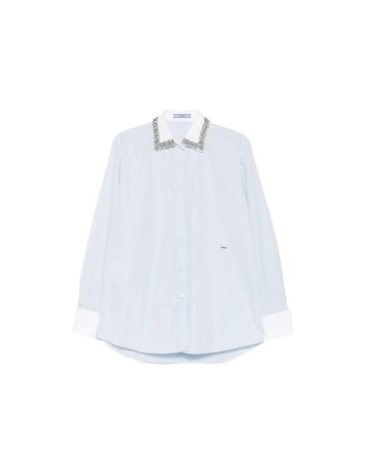 Prada Blue Tops