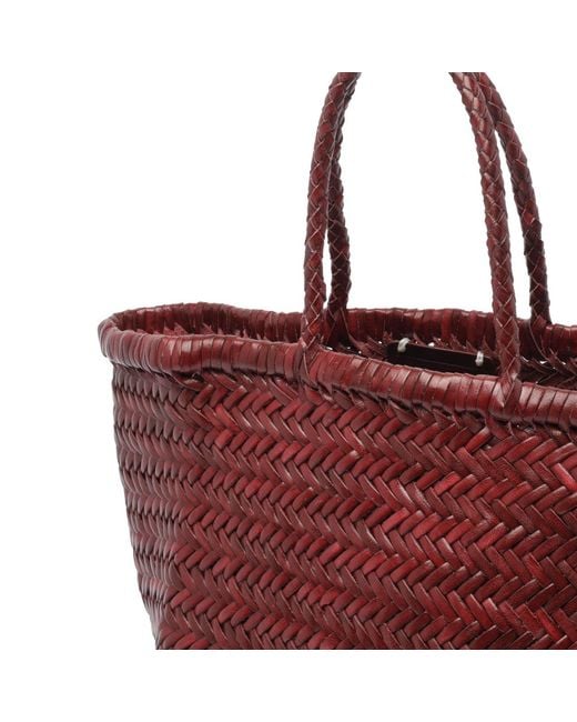 Dragon Diffusion Red Small Triple Jump Handbag