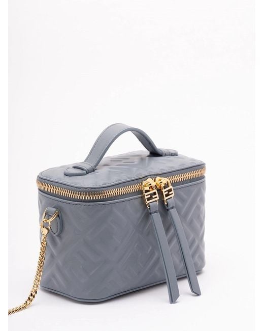 Fendi Gray Vanity Case