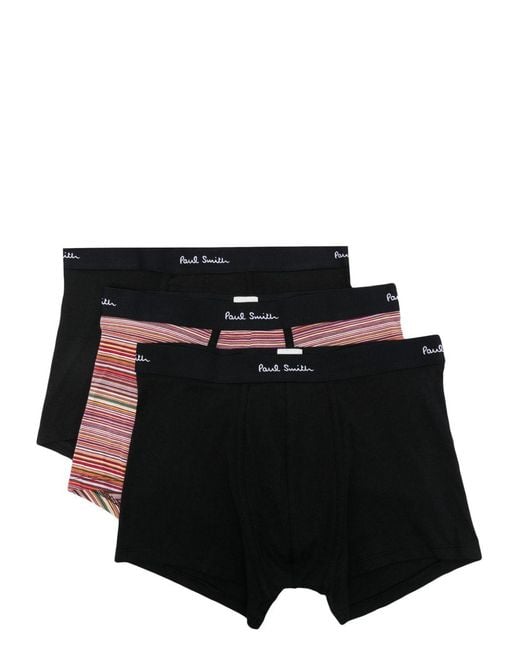 Paul Smith Black Logo Trunk for men