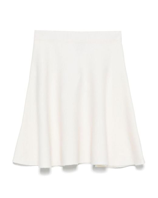 Max Mara White Cotton T-Shirt