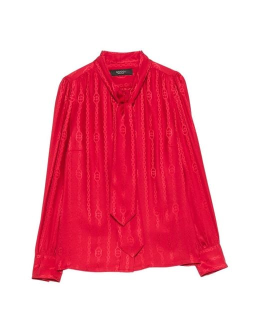 Gucci Red Shirts
