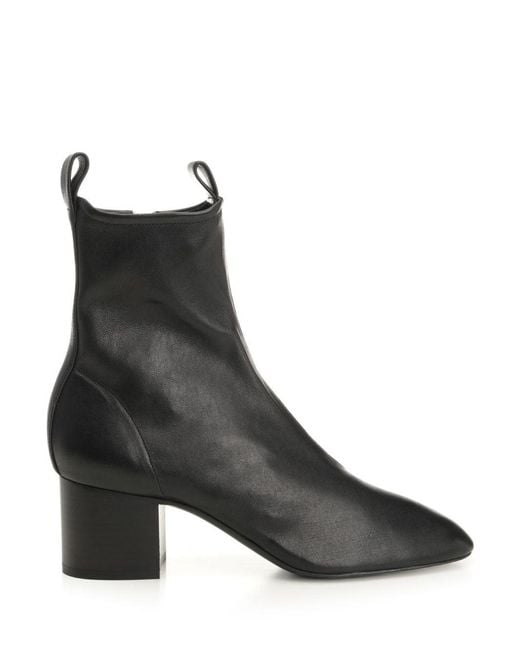 Céline Black Cheri Zip Ankle Boot