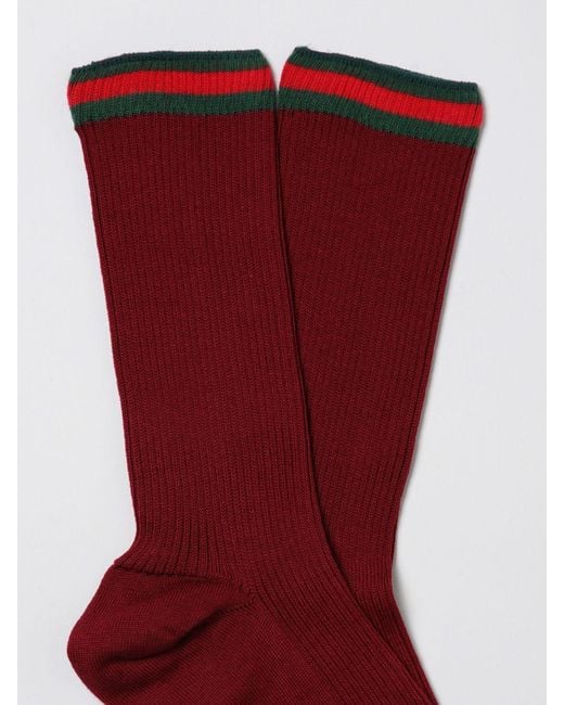 Gucci Red Socks