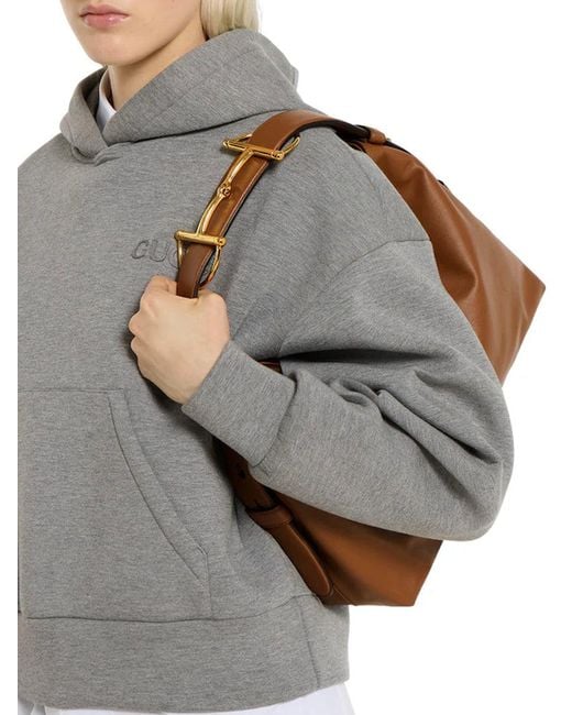 Gucci Brown Beatrix Medium Size Shopping Bag