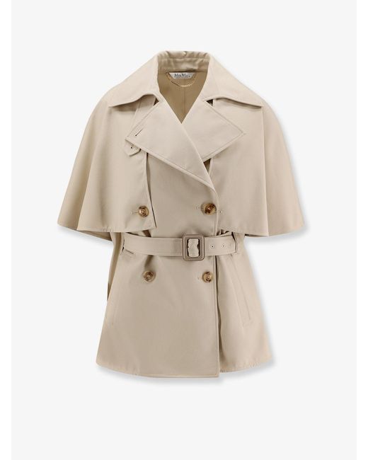 ジャケット MAX MARA Cotton gabardine Sigfrid cape Max Mara Cotton Gabardine Sigfrid Cape – Ellie Belle