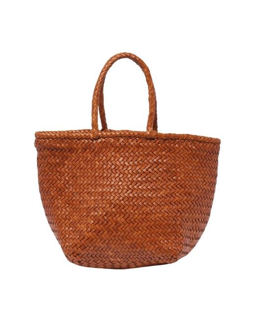 Dragon Diffusion Brown Small Grace Bucket Bag