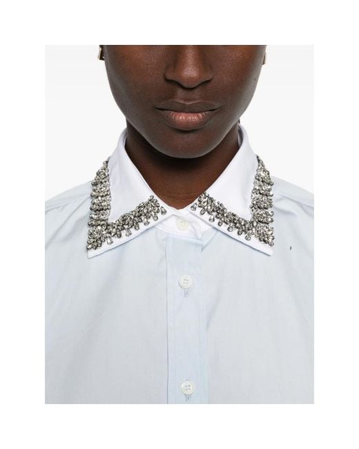 Prada Blue Tops