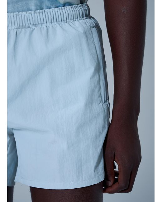 Our Legacy Blue Drape Tech Shorts for men