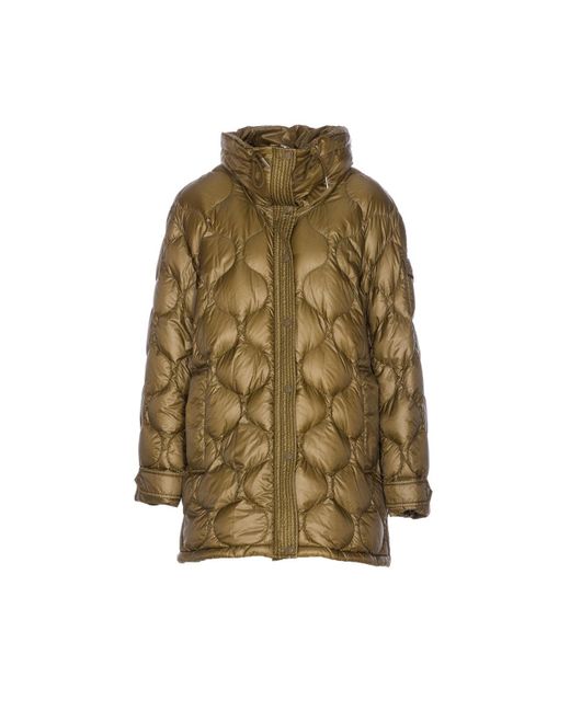 Moncler Green Lombi Short Parka