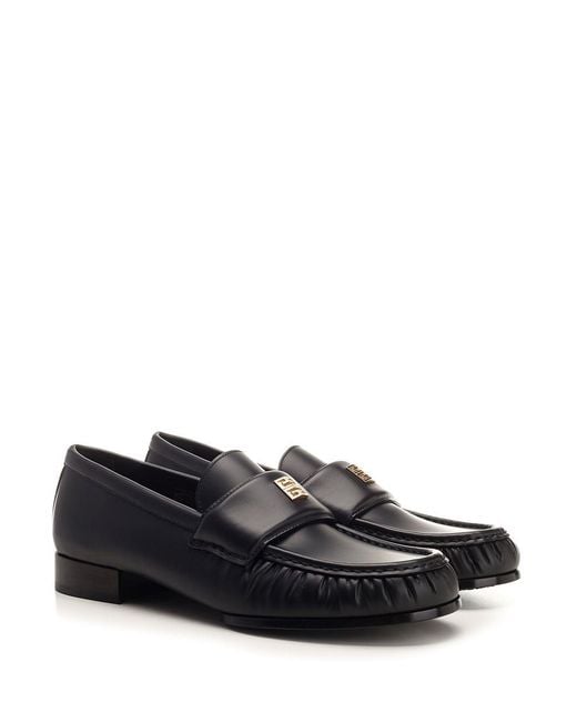 Givenchy Black '4G' Loafers