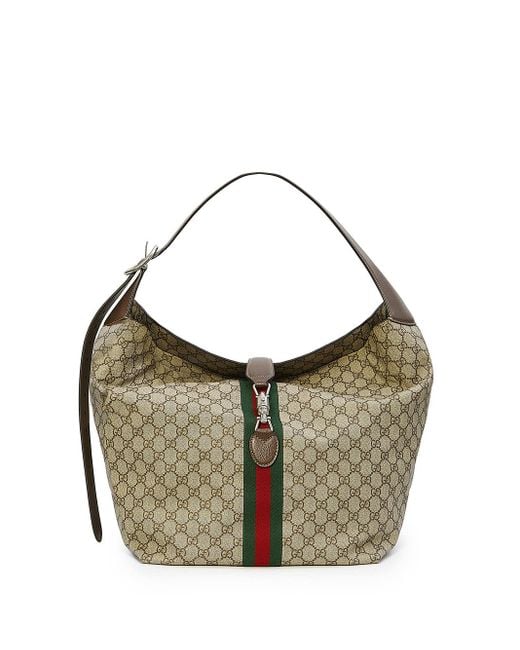 Gucci Gray Messenger Bag With Logo for men