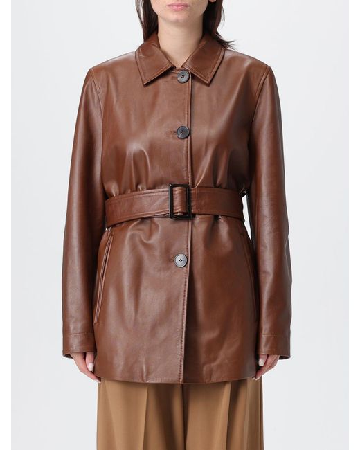 Max Mara Brown Jacket Tobacco
