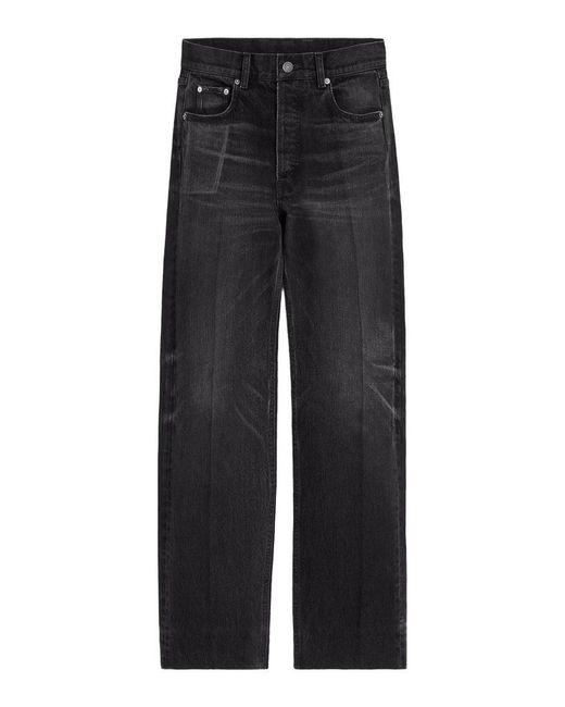 Celine Women's Black Boyfriend Denim Jeans