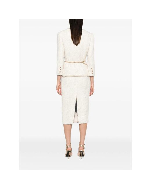 Self-Portrait White Neutrals Dresses
