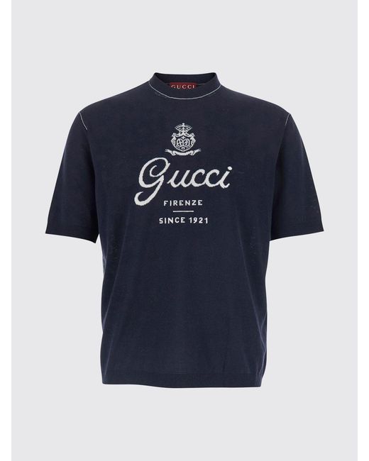 Gucci Blue Sweater for men