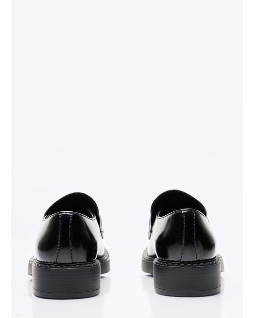 Prada White Chocolate Loafers for men