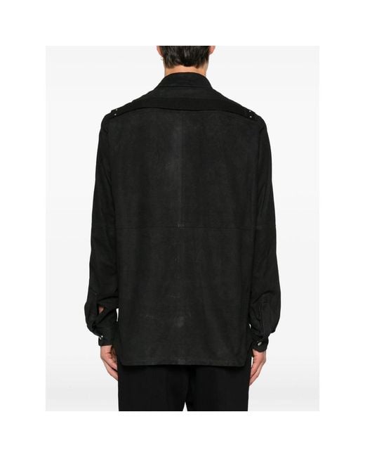 Rick Owens Black Jackets for men