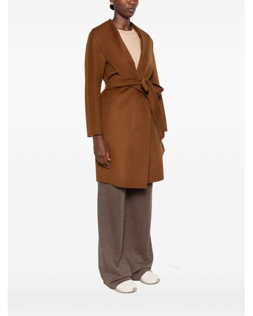 Max Mara Brown Wool Coat