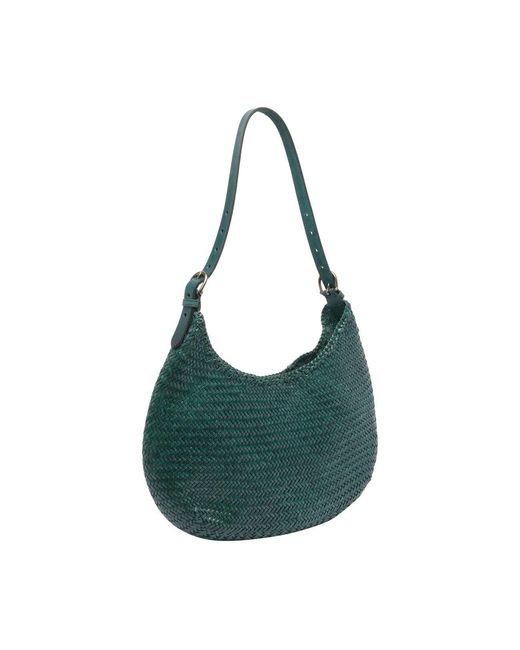 Dragon Diffusion Green Luna Mezza Shoulder Bag
