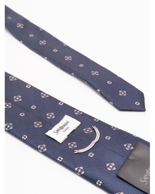 Saint Laurent Blue Tie for men