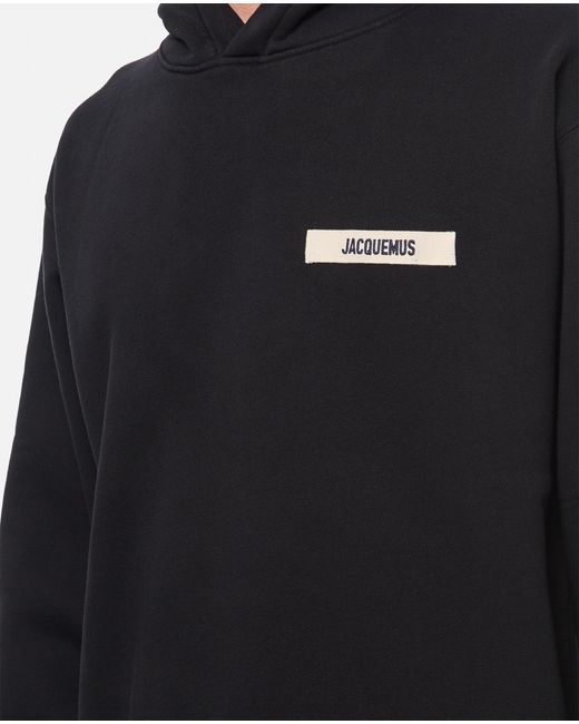 Jacquemus Blue Gros Grain Sweatshirt for men