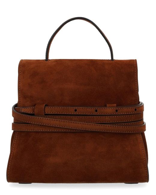 Moschino Brown Chic Mini Handbag