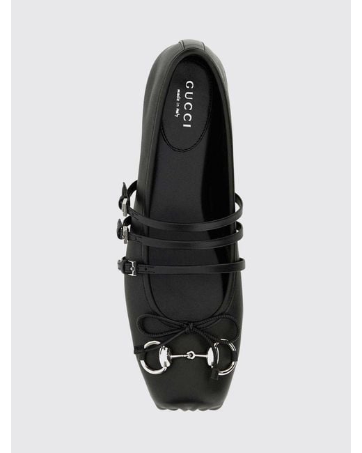 Gucci White Ballet Flat