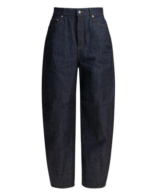 Givenchy Blue Cocoon Pants