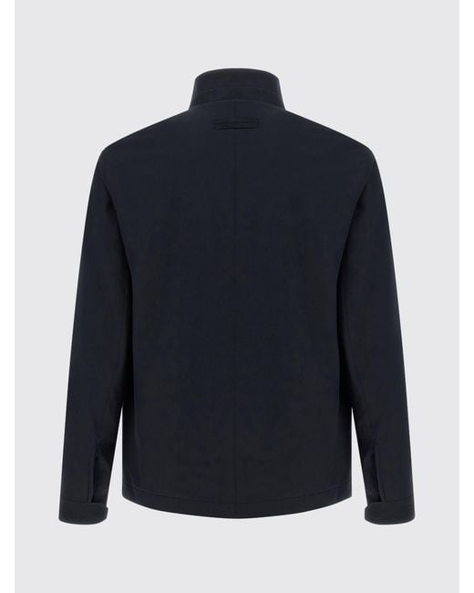 Zegna Blue Jacket Ocean for men