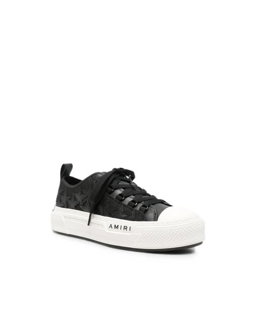 Amiri Black Trainers for men
