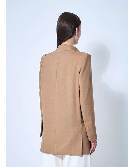 Max Mara Natural Single-Breasted Blazer