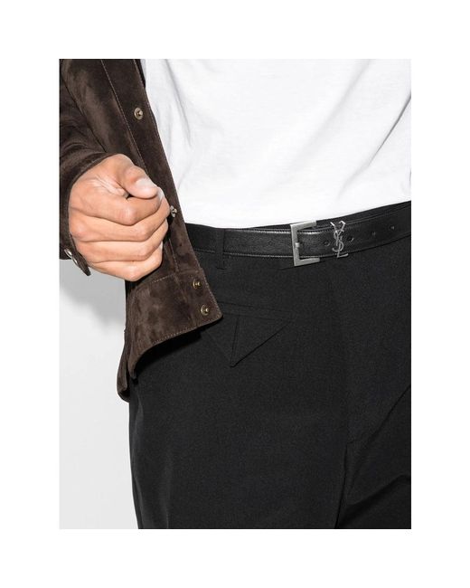Saint Laurent Black Belts for men
