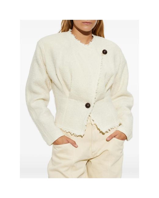 Isabel Marant White Neutrals Jackets