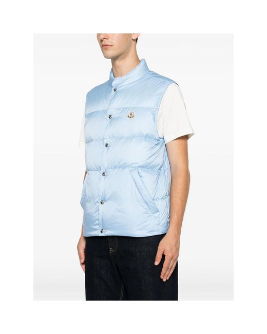 Moncler Blue Jackets for men