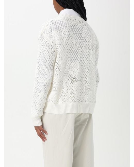 Max Mara White Sweater for men