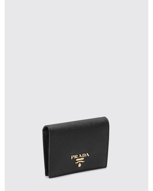 Prada White Saffiano Leather Wallet for men