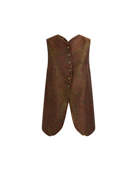 Etro Brown Jackets