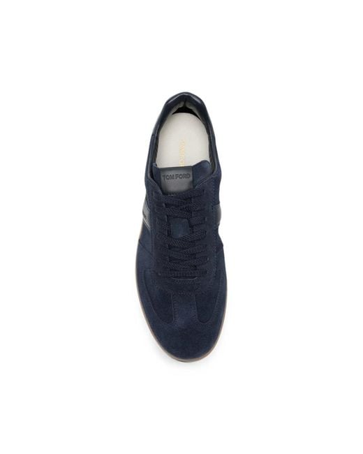 Tom Ford Blue Sneakers for men