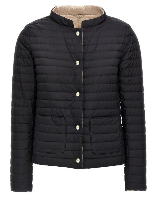 Herno Black Reversible Down Jacket