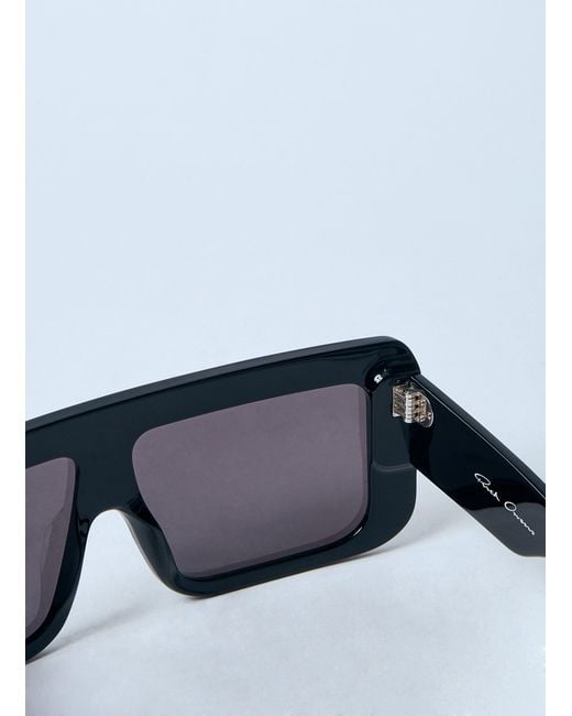 Rick Owens Blue Documenta Sunglasses for men