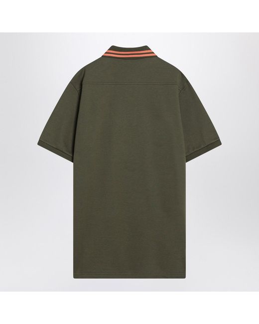 Gucci Green Moss Polo for men